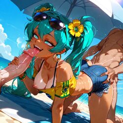 brazilian miku fan art