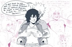shigaraki tomura from boku no hero academia by loggyburger
