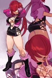 shermie (kof) from king of fighters by alex ahad