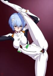 rei ayanami from neon genesis evangelion by faker