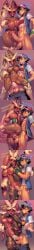1boy 1girls abs ai_generated asking_for_sex balls bare_arms bare_breasts bare_legs bare_shoulders bare_thighs big_ass big_breasts big_penis blush breasts brown_body brown_fur bunny_ears bunny_girl color comic comic_strip comic_stripcurvy cum cum_in_pussy cum_inside cumming cumming_while_penetrating curvaceous curvy_figure english_text female furry furry_female game_freak gigiti hat hi_res huge_cock imminent_sex large_ass large_breasts light-skinned_female light_skin looking_pleasured lopunny male male/female male_penetrating massive_penis master master_and_servant mega_evolution mega_lopunny muscles muscular muscular_male nintendo nipples nude nude_female penetration penile_penetration penis penis_in_pussy pleasure_face pokemon pokemon_(species) pokemon_trainer pussy rabbit rabbit_ears rabbit_girl satoshi_(pokemon) servant sex standing_on_one_leg standing_sex text thick_thighs thighs toned toned_female vaginal_penetration