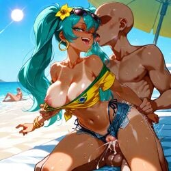 brazilian miku fan art
