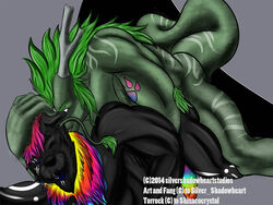 anal bareback canine chinese_dragon dragon duo gay grandfather grandson incest male mammal rainbow scalie were werewolf