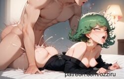 ai_generated anime female one-punch_man ozziru prone_bone sex tatsumaki