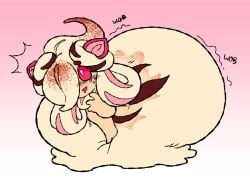 alcremie from nintendo by cherrypillowz