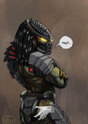 yautja from predator (franchise) by artist request