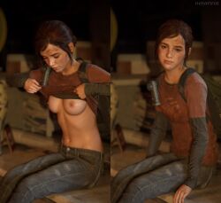 ellie (the last of us) from naughty dog by nenarwia