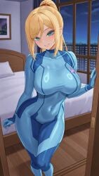 samus aran from metroid by nadadenada