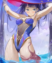 mona (genshin impact) from genshin impact by jiwoo