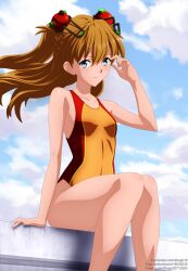 asuka langley sohryu from neon genesis evangelion by shugo19