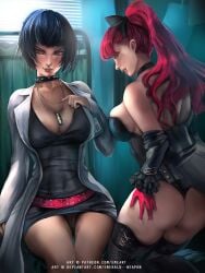 kasumi yoshizawa from megami tensei by emerald weapon (artist)