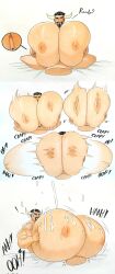 big_breasts big_chest big_pecs black_hair busty cnb2804 cum cum_on_chest cum_on_pecs cumming daddy dilf ejaculating ejaculation facial_hair gay_paizuri gigantic_chest gigantic_pecs gigantic_tits horns huge_breasts huge_chest huge_pecs male male_only male_paizuri nyuujyuu_ushi paizuri pecfuck pecjob penis_between_breasts penis_between_pecs titjob two-tone_hair