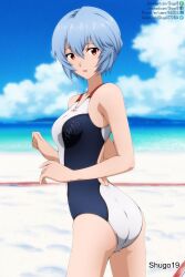 rei ayanami from neon genesis evangelion by shugo19