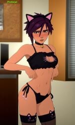 invisigal from dispatch (game) by protocat