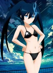 black rock shooter (character) from black rock shooter by shugo19