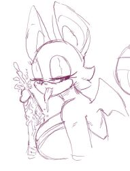 rouge the bat from sonic (series) by gr1n15