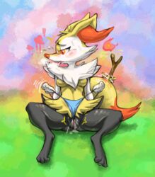 animated anthro blush braixen breasts cameltoe canine clothing disembodied_hand drooling duo faceless_male female fire fox heart kaboozey mammal masturbation nintendo nude panties pokémon_(species) pokemon pokemon_(species) pussy pussy_floss pussy_juice rubbing saliva sitting solo_focus sweat tongue tongue_out underwear video_games wedgie