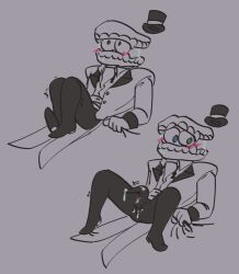 caine (the amazing digital circus) from glitch productions by succulentgeckos
