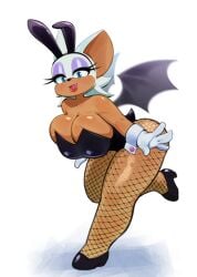rouge the bat from sega by grimy291