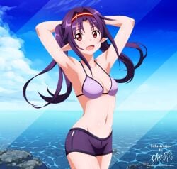 konno yuuki from sword art online by shugo19