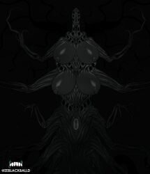 4_breasts alien alien_girl deity eldritch_abomination eldritch_horror goddess multi_arm multi_breast multi_limb nightmare_fuel nightmare_waifu original_character plump_breasts plump_pussy the_deep_dread_(zeblackballd) trypophobia ze_blackball.d zeblackballd_(artist)