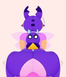 bea_(brawl_stars) big_ass big_butt brawl_stars cum cum_in_pussy cum_inside futa_on_female ride rosa_(brawl_stars) sentones themoonbear_artist themoonnsfw_artist torn_clothes