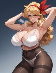 1girls ai_generated bad_launch blonde blonde_female blonde_hair blonde_hair_female cameltoe cleavage curly_hair curvy dodo_bird dragon_ball erect_nipples female gigantic_breasts green_eyes green_eyes_female huge_areolae huge_ass launch lunch_(dragon_ball) nai_diffusion puffy_nipples realistic ribbon stable_diffusion thick_lips very_long_hair voluptuous wide_hips yellow_hair