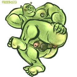 dreamworks freebo23 male_only showing_hole shrek shrek_(series)