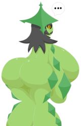 anthro ass big_ass big_breasts breasts cacturne color female flora_fauna huge_ass huge_breasts humanoid hyper metachoke nintendo nora_(metachoke) plant pokemon pokemon_(species) pussy video_games