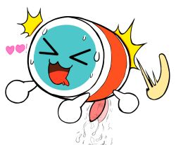 :3d bandai_namco cum don-chan male non-human non-human_only penis taiko taiko_no_tatsujin toony