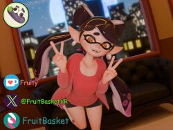 3d blender callie_(splatoon) fruity_(artist) splatoon tagme