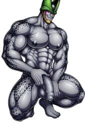 bara bio-android_(dragon_ball) cell_(dragon_ball) dragon_ball dragon_ball_z male male_only penis perfect_cell solo