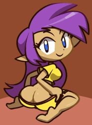 1girls butt_crack female female_only shantae shantae_(character) solo tagme vilepluff