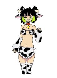 cow_ears cow_girl cow_horns cowbell lego_monkie_kid mei_(monkie_kid) monkie_kid