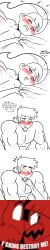 1girls aged_up beard blonde_female blonde_hair blonde_hair_female blue_eyes brown_hair chillguydraws dipper_pines disney disney_channel english_text female frostbiteboi funny gravity_falls male male_focus meme older_female older_male pacifica_northwest sex solo straight_hair tagme text thicc-verse