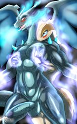 2014 anal anal_sex anthro anthrofied balls blush charizard cum cum_while_penetrated cumshot dark-moltres dragon duo erection fire fire_breathing from_behind furry furry_only gay humanoid_penis linoone male mega_charizard mega_charizard_x mega_evolution nintendo nude orgasm penetration penis pokemon pokemon_(species) red_eyes scalie standing vein veiny_penis video_games wings