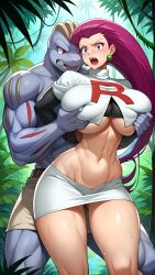 jessie (pokemon) from pokemon by dans ai