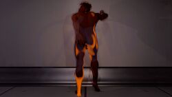 3d ass back_view male male_only nullsfw phoenix_(valorant) valorant