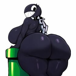 1girls ai_generated anthro ass big_ass big_breasts big_butt black_skin breasts chain_chomp chains collar curvaceous curvy curvy_body curvy_figure curvy_hips female huge_ass huge_breasts huge_butt large_ass large_butt mario_(series) nai_diffusion nintendo nipples pose posing stable_diffusion super_mario_bros. thick thick_ass thick_butt thick_hips thick_legs thick_thighs voluptuous warp_pipe whoram wide_hips