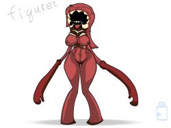 1female 1girls artist_request black_face blind bone breasts creature doors_(roblox) female female_focus female_only figure_(doors) gloves hair horny long_hair long_legs lsplashgames monster monster_girl naked no_eyes nude open_mouth pussy red_body red_gloves red_hair roblox roblox_game rule_63 shadow sharp_teeth small_nipples solo solo_female source_request tall tall_female tongue tongue_out white_background