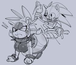 sonic the hedgehog from idw comics by majora31
