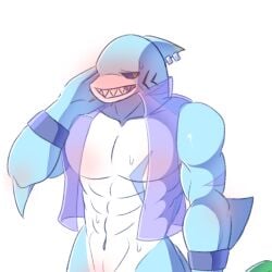 animal_humanoid blueberry_milk_(artist) fish fish_humanoid humanoid male marine marine_humanoid non-human non-human_only shark shark_humanoid toony