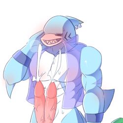 1:1 animal_humanoid blueberry_milk_(artist) fish fish_humanoid humanoid male marine marine_humanoid non-human non-human_only shark shark_humanoid toony