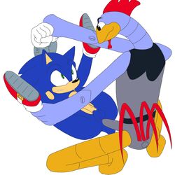 anal avian bird bondage bound chicken duo forced fur gay hedgehog machine male male_only mammal mechanical multiple_males penetration penis protagonistsub_antagonistdom rape robot scratch_(sonic) sega ser_(artist) sex sonic_(series) sonic_the_hedgehog yaoi