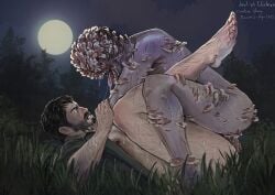 1boy 1girls amazon_position balls body_horror clicker cordyceps cum cum_in_pussy cum_inside damaged_clothes dilf dominant dominant_female domination dude_(artist) erection eyeless female female_dominating_male female_domination female_penetrated femdom fungus human human_penetrating infection joel_miller light-skinned_male light_skin male male/female male_penetrating male_penetrating_female malesub mature_male monster nightmare_waifu nipples nude open_mouth penetration penis pleasure_face rape saliva sex sony_interactive_entertainment straight submissive submissive_male sweat teeth teratophilia the_last_of_us tongue tongue_out vaginal_penetration