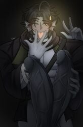 1male 1monster 2_penises 3_arms 3_eyes 5_fingers bandaged_arm big_cock big_penis black_eyebrows black_hair blue_skin blush blushing_male brown_jacket brown_scarf chaf2008 cock cock_out color colored digital digital_art digital_drawing digital_drawing_(artwork) digital_media digital_media_(artwork) ear_fins exposed_penis eyebrows_visible_through_hair eyes_visible_through_hair fish_humanoid genitalia genitals grey_penis humanoid hyper_cock hyper_genitalia hyper_penis jacket large_cock large_penis lure_(anatomy) male male_monster merfolk merman monster monster_boy monster_cock monster_male monster_penis multi_arm multi_eye multi_genitalia multi_limb multi_penis muscular muscular_male non-human nonhuman peace_sign penis penis_out pink_blush pink_tongue pressure_(roblox) roblox roblox_game scarf sebastian_solace short_hair solo solo_focus solo_male tongue tongue_out