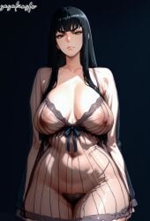 ai_generated kill_la_kill kiryuuin_satsuki nightgown sasakinsfw see-through tagme uncensored