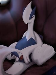 2014 anus arti4000 female feral legendary_pokemon lugia nintendo pokemon pokemon_(species) presenting presenting_pussy pussy solo spread_legs spread_pussy spreading video_games