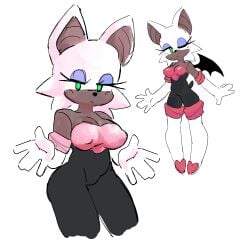 female furry jublee_art rouge_the_bat sega sonic_(series) sonic_the_hedgehog_(series) wings