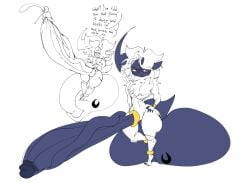 absol big_penis huge_cock hyper_penis lattemon lattemon_(character) penis pokemon pokemon_(species) tagme thick_thighs wide_hips